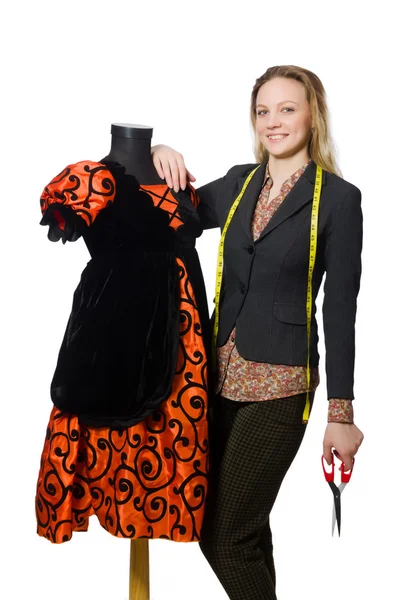 Woman tailor — Stock Photo, Image