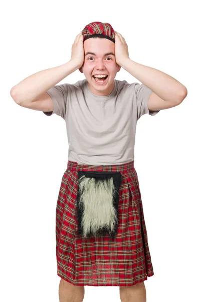 Grappige scotsman — Stockfoto