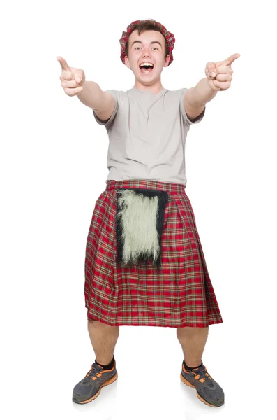 Grappige scotsman — Stockfoto