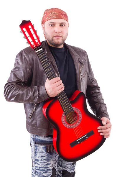 Guitar player — Stock Photo, Image