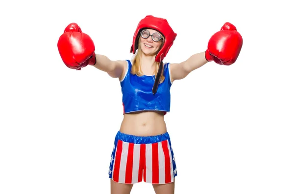 Boxer divertente — Foto Stock