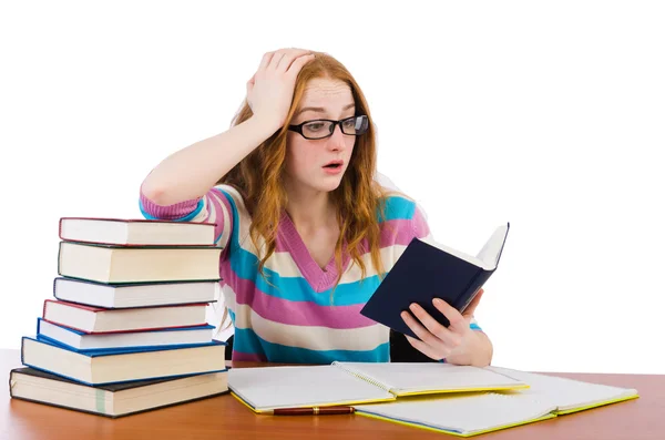 Young student with books Stock Photo