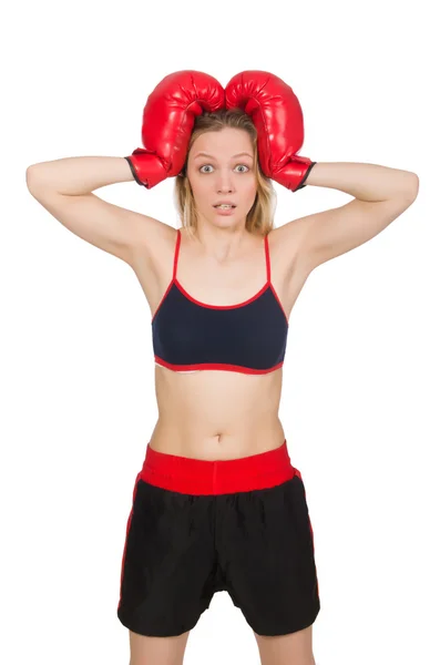 Boxer femme — Photo