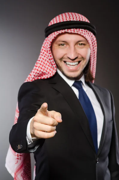 Arab man in diversity concept — Stock Photo, Image