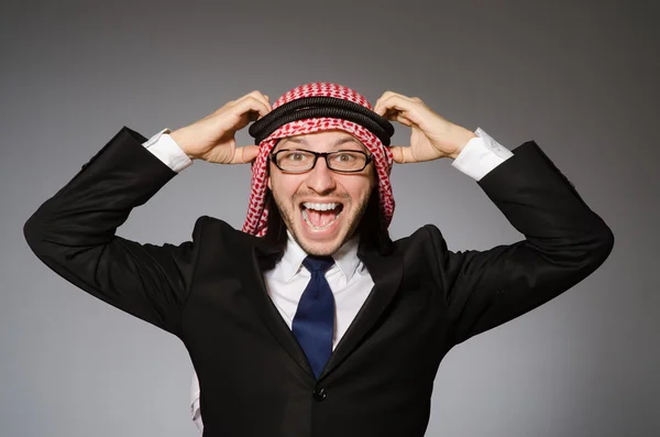 Çeşitlilik kavramında Arap adam — Stok fotoğraf