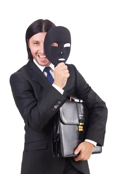 Man met masker — Stockfoto