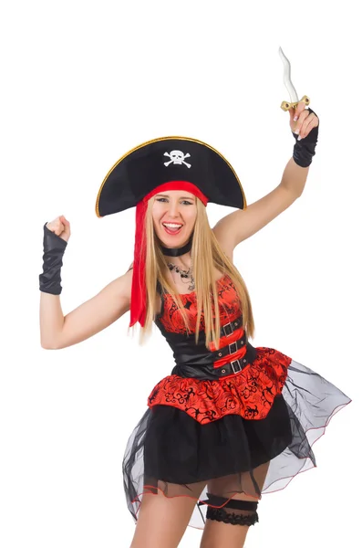 Donna pirata — Foto Stock