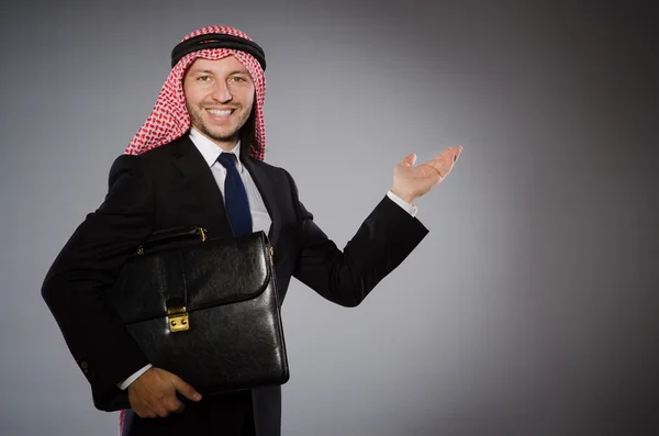 Arabische man in diversiteitsconcept — Stockfoto