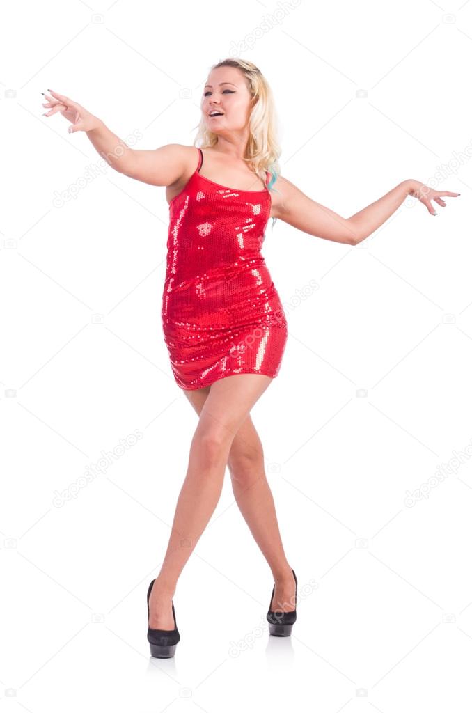 Woman dancing Stock Photo by ©Elnur_ 47295397