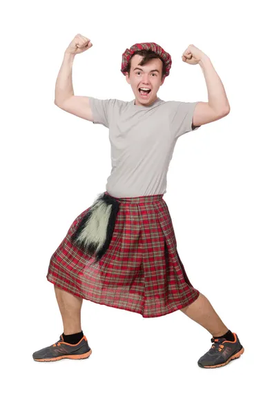 Grappige scotsman — Stockfoto