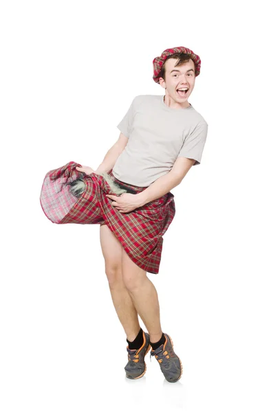 Funny scotsman — Stock Photo, Image