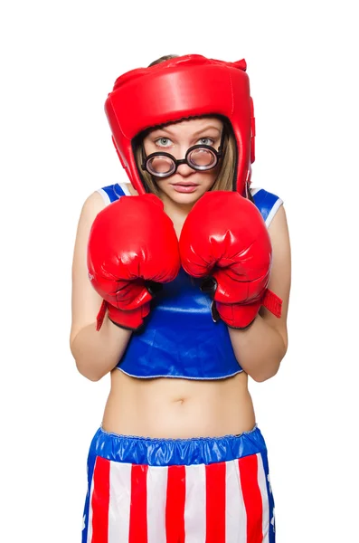 Komik boksör — Stok fotoğraf