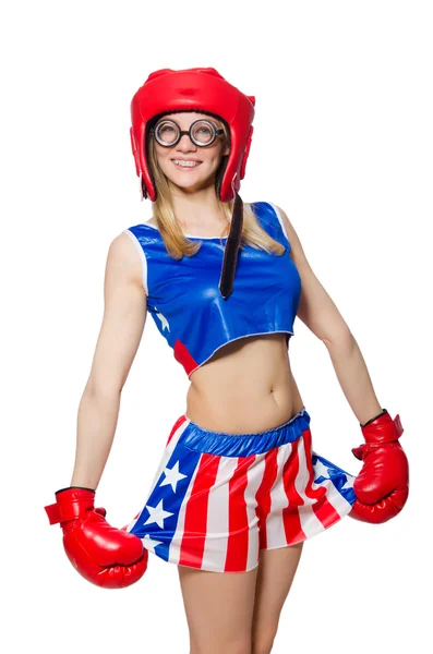 Funny boxer — Stock Photo, Image