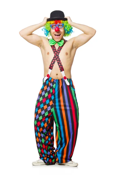 Lustiger Clown — Stockfoto