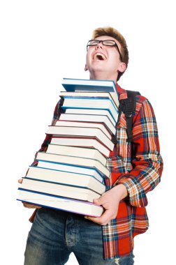 Öğrenci kitap ile