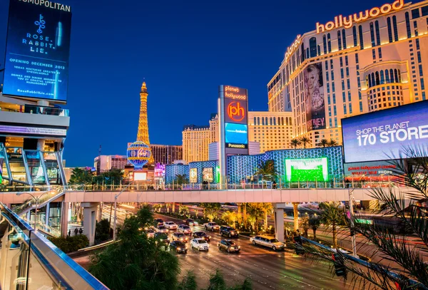 Strip straat in Las Vegas — Stockfoto