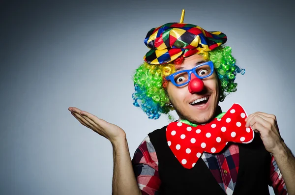 Funny clown — Stock Photo, Image