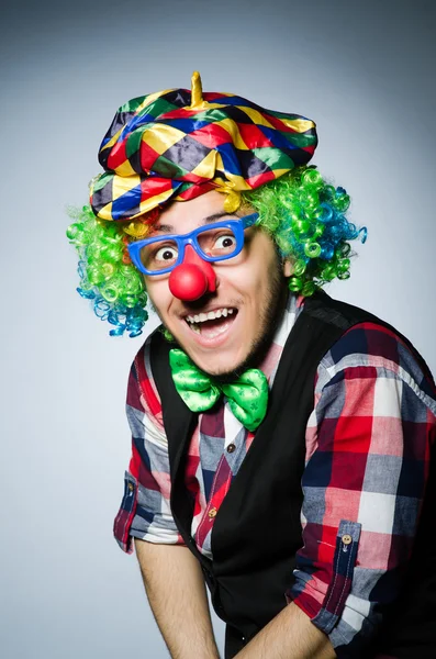 Grappige clown — Stockfoto