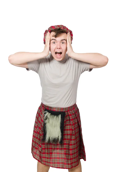 Grappige scotsman — Stockfoto