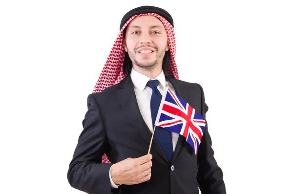 Homem árabe no conceito de diversidade — Fotografia de Stock