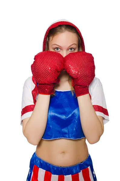 Boxer femminile — Foto Stock