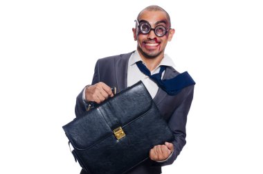 çok kötü dövülmüş işadamı