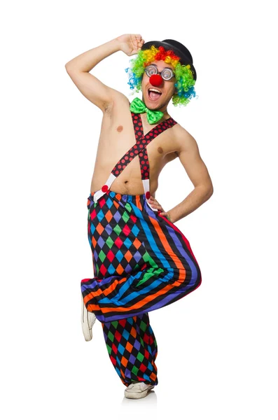 Lustiger Clown — Stockfoto