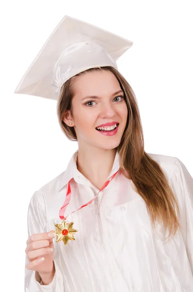 Graduate flicka — Stockfoto