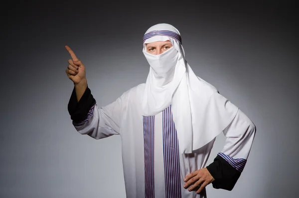 Çeşitlilik kavramında Arap adam — Stok fotoğraf