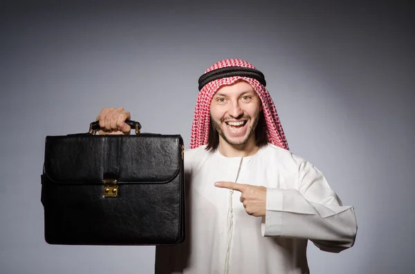 Arabský muž v konceptu rozmanitosti — Stock fotografie