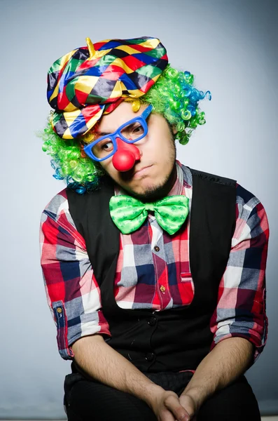 Triste clown — Photo
