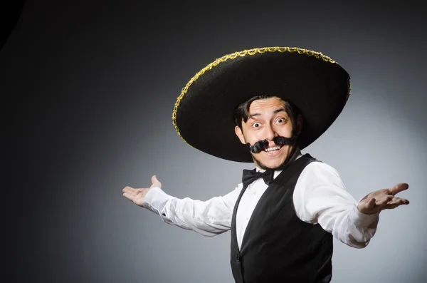 墨西哥男人在滑稽的概念 — 图库照片