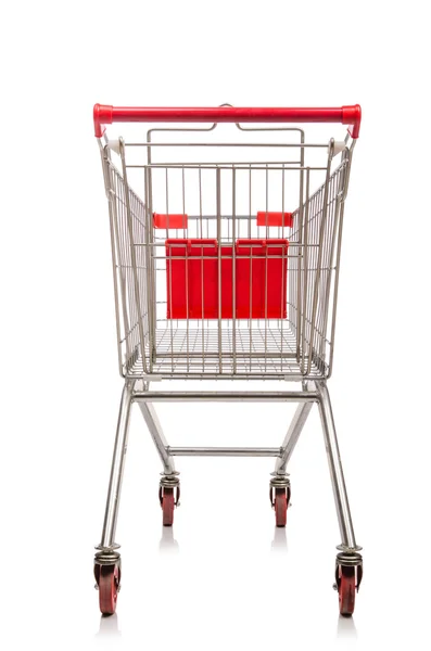 Shopping supermarket trolley — Stock Photo, Image