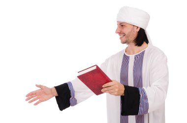 Kur'an-ı Kerim ile Arap adam