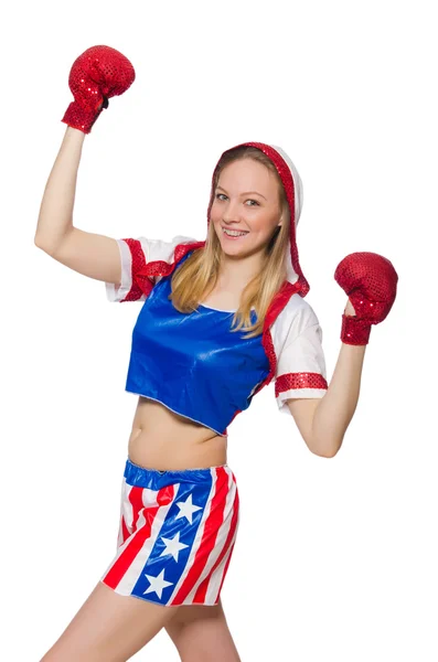 Boxer femminile — Foto Stock