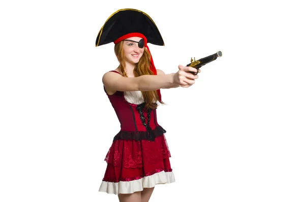 Vrouwelijke piraat — Stockfoto