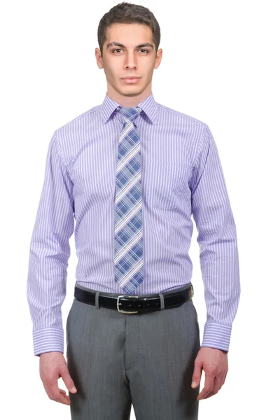 Мужская модель с рубашкой — стоковое фото