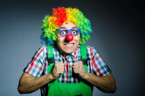 Funny clown — Stock Photo, Image