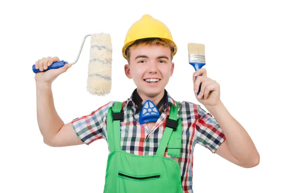 Funny painter — Stock Photo, Image