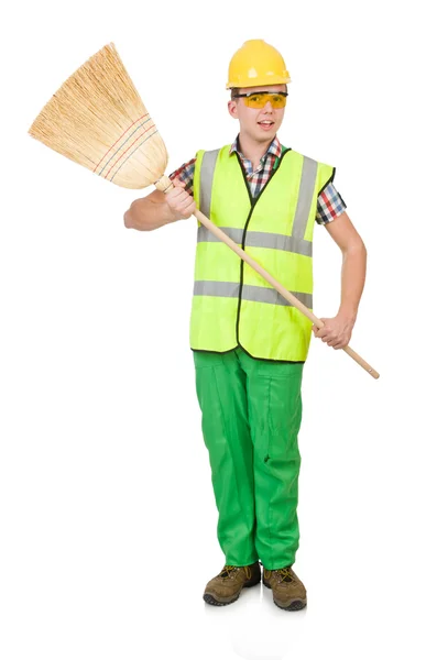 Worker with axe — Stock Photo, Image