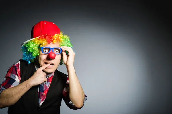 Funny clown — Stock Photo, Image