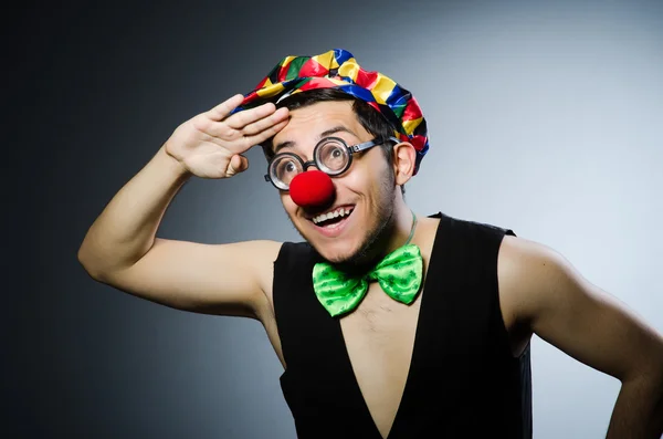 Rolig clown — Stockfoto