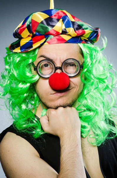 Lustiger Clown — Stockfoto