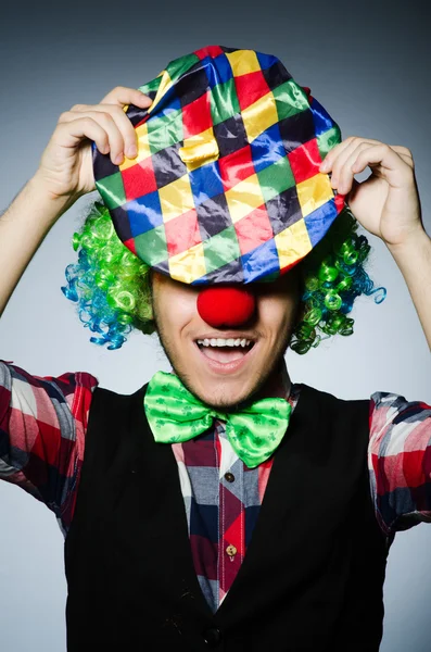 Lustiger Clown — Stockfoto