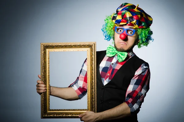 Lustiger Clown — Stockfoto