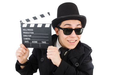 Film alkışlayıcısı olan adam