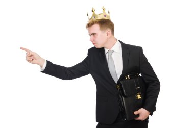 parmakları işaret eden adam