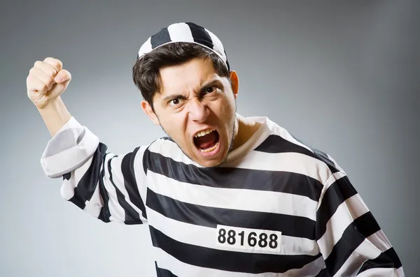 Prison inmate — Stock Photo, Image