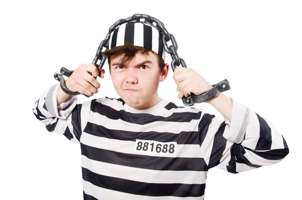 Prison inmate — Stock Photo, Image