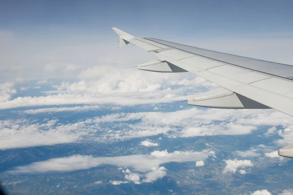 Flugzeugflügel — Stockfoto